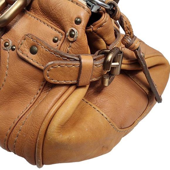 Authentic CHLOE lock and key Paddington leather shoulder bag - Picture 6 of 13